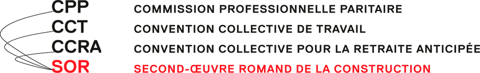 Logo de la Commission Professionnelle Paritaire du Second Oeuvre romand